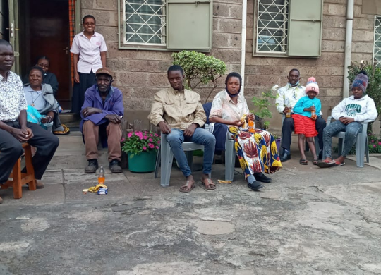 Close to Kamande, Sophia and Leah and the Mathare nuns